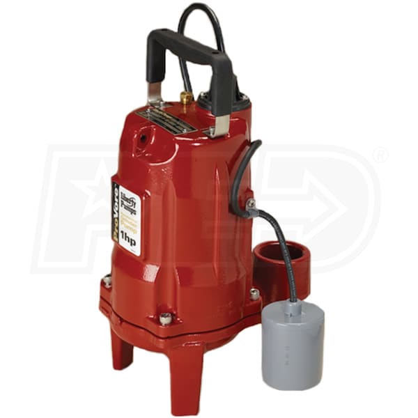 Liberty Pumps PRG102A - 1 HP ProVore® Residential Grinder Pump (2") w/ Piggyback Tether Float (230V)