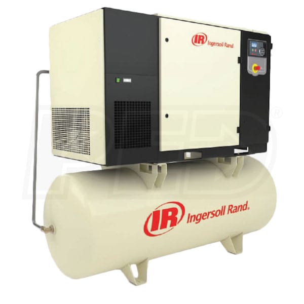 Ingersoll Rand 30-HP 240-Gallon Rotary Screw Air Compressor (460V 3-Phase 125 PSI)