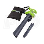 GreenWorks 12-Amp Electric Leaf Blower/Vacuum (Variable Speed)