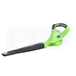 Greenworks G-Max 40-Volt Lithium-Ion Cordless Leaf Blower (Blower Only - No Battery)
