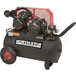 NorthStar 2-HP 20-Gallon (Belt Drive) Dual-Voltage Air Compressor
