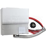 Reliance Controls Pro/Tran 2 - 30-Amp (120/240V 8-Circuit) Transfer Switch w/ Wattmeters & Inlet