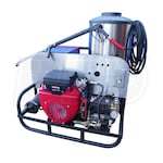Cam Spray Professional 4000 PSI (Gas-Hot Water) Belt-Drive Skid Pressure Washer