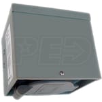 Generac 6341 - 50-Amp (Twistlock) Non-Metallic Power Inlet Box w/ Flip Lid