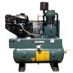 FS-Curtis 14-HP 30-Gallon Two-Stage Truck Mount Air Compressor w/ Electric Start Kohler Engine