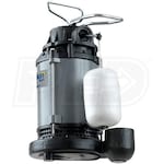 Blue Angel Pumps - 1/3 HP All Cast Iron Submersible Sump Pump w/ Vertical Float Switch