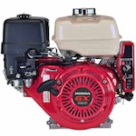 Honda GX390 389cc OHV 6:1 Gear Reduction (No Clutch) Electric Start Horizontal Engine, Oil Alert, 1