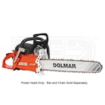 Dolmar 64cc Professional Gas Chain Saw W/ Heated Handle - Power Head Only