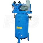 Jenny W5B-80V 5-HP 80-Gallon Two-Stage Air Compressor (230V 1-Phase)