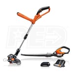 Worx 18-Volt Lithium Ion Cordless String Trimmer/Blower Combo Kit