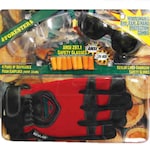 Forester Kevlar Chainsaw Gloves w/ Glasses & Ear Plugs (Size:Medium)