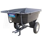 Precision Products 10 Cubic Foot Push / Pull Poly Dump Cart