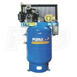 Puma 7.5-HP 120-Gallon Two-Stage Air Compressor (208-230V 3-Phase)