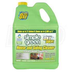 View Simple Green Oxy Solve Pressure Wash House & Siding Cleaner (1-Gallon)