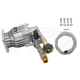 View OEM Technologies Fully Plumbed 3300 PSI 2.4 GPM Horizontal Axial Pressure Washer Pump Kit