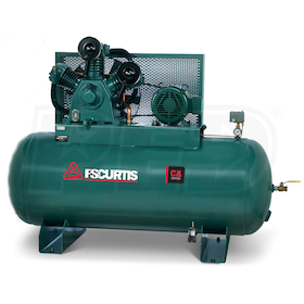 View FS-Curtis CA10 10-HP 120-Gallon Two-Stage Air Compressor (230V 3-Phase)