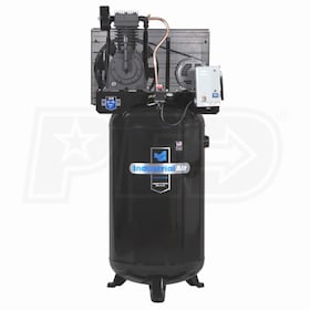 View Industrial Air 5-HP 80-Gallon Two-Stage Air Compressor With Starter (230V 3-Phase)