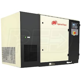 View Ingersoll Rand 30-HP Tankless Total Air System Rotary Compressor (230V 3-Phase 200 PSI) w/ Dryer