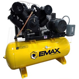 View EMAX Industrial Plus 25-HP 120-Gallon Two-Stage Air Compressor (460V 3-Phase)