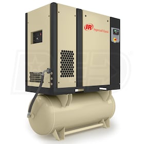 View Ingersoll Rand Next Generation R-Series 25-HP 120-Gallon Rotary Compressor w/ Total Air System Dryer (460V 3-Phase 118PSI)