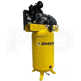 View EMAX Industrial 5-HP 80-Gallon Two-Stage Air Compressor (208/230V 1-Phase)