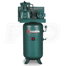 View FS-Curtis CT7.5 7.5-HP 80-Gallon Two-Stage Air Compressor (230V 3-Phase)