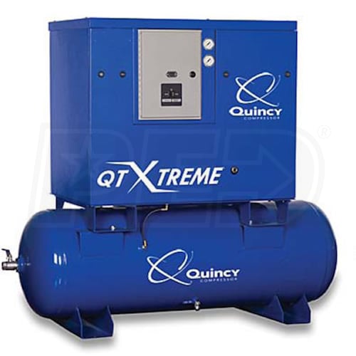 Quincy 15HP 120Gallon TwoStage QT Xtreme Air Compressor (460V 3