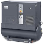 Atlas Copco G15 20-HP 120-Gallon AP Rotary Screw Air Compressor (208-230/460V 3-Phase)
