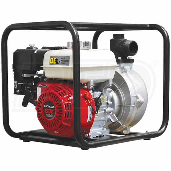 BE HP-2065HR - 126 GPM (2") High Pressure Water Pump w/ Honda GX Engine
