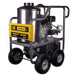 BE Professional 4000 PSI (Gas - Hot Water) Pressure Washer w/ AR Pump & Electric Start Powerease Engine