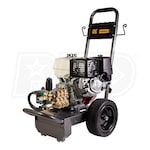 BE Professional 4000 PSI (Gas-Cold Water) Pressure Washer w/ CAT Pump & Honda GX390 Engine