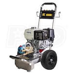 BE Professional 4200 PSI (Gas-Cold Water) Pressure Washer w/ CAT Pump & Honda GX390 Engine (CARB for 50 States)
