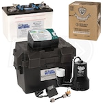 Basement Watchdog Special CONNECT® Backup Sump Pump (1850 GPH @ 10') & Battery