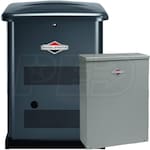 Briggs & Stratton 12kW Standby Generator System (Steel) (100A Service Disc. + Power Mgmt.) + 3