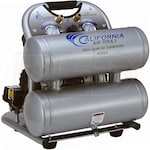 California Air Tools SP Ultra Quiet Oil-Free 2-HP 4-Gallon Aluminum Twin Tank Air Compressor (220V 1-Phase)