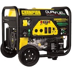 Champion 100297 - 8000 Watt Electric Start Dual Fuel Portable Generator (CARB) w/ Storm Shield Cover