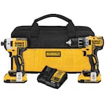 DeWALT DCK283D2 - XR® Brushless Compact Drill/Driver and Impact Driver Combo Kit - 20V Max* - 2.0 Ah