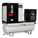 ELGi EN Series 7.5-HP 60-Gallon Rotary Screw Air Compressor w/ Dryer (230V 1-Phase)