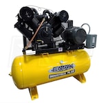 EMAX Industrial Plus 25-HP 120-Gallon Two-Stage Air Compressor (208V 3-Phase)