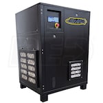 EMAX 10-HP Industrial Tankless Rotary Screw Air Compressor (208V 3-Phase)