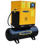 EMAX 7.5-HP 80-Gallon Rotary Screw Air Compressor (208-230V 1-Phase)
