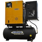 EMAX  20-HP 120-Gallon Variable Speed Rotary Screw Air Compressor Fully Packaged w/ Dryer (230V 3-Phase)