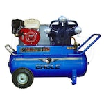 Eagle 9-HP 25-Gallon Gas Air Compressor w/ Honda Engine