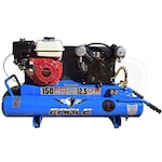 Eagle 5.5-HP 10-Gallon Gas Wheelbarrow Air Compressor w/ Honda Engine