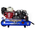 Eagle 8.5-HP 10-Gallon Wheelbarrow Air Compressor w/ Electric Start Honda Engine