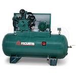 FS-Curtis CA10 10-HP 120-Gallon Two-Stage Air Compressor (230V 3-Phase)
