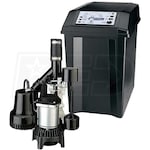 Flotec FPCC3320 - 1/3 HP Combination Primary & Backup Sump Pump System