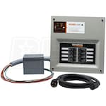 Generac GP6500E - 6500 Watt Electric Start Portable Generator w/ Power Transfer Kit