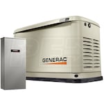 Generac Guardian™ 16kW Aluminum Standby Generator System (200A Service Disconnect + AC Shedding) w/ Wi-Fi + QwikHurricane® Pad + Battery