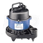 Goulds EP05 Series - 1/2 HP Cast Iron / Thermoplastic Effluent Pump (Non-Automatic) (20' Cord)
